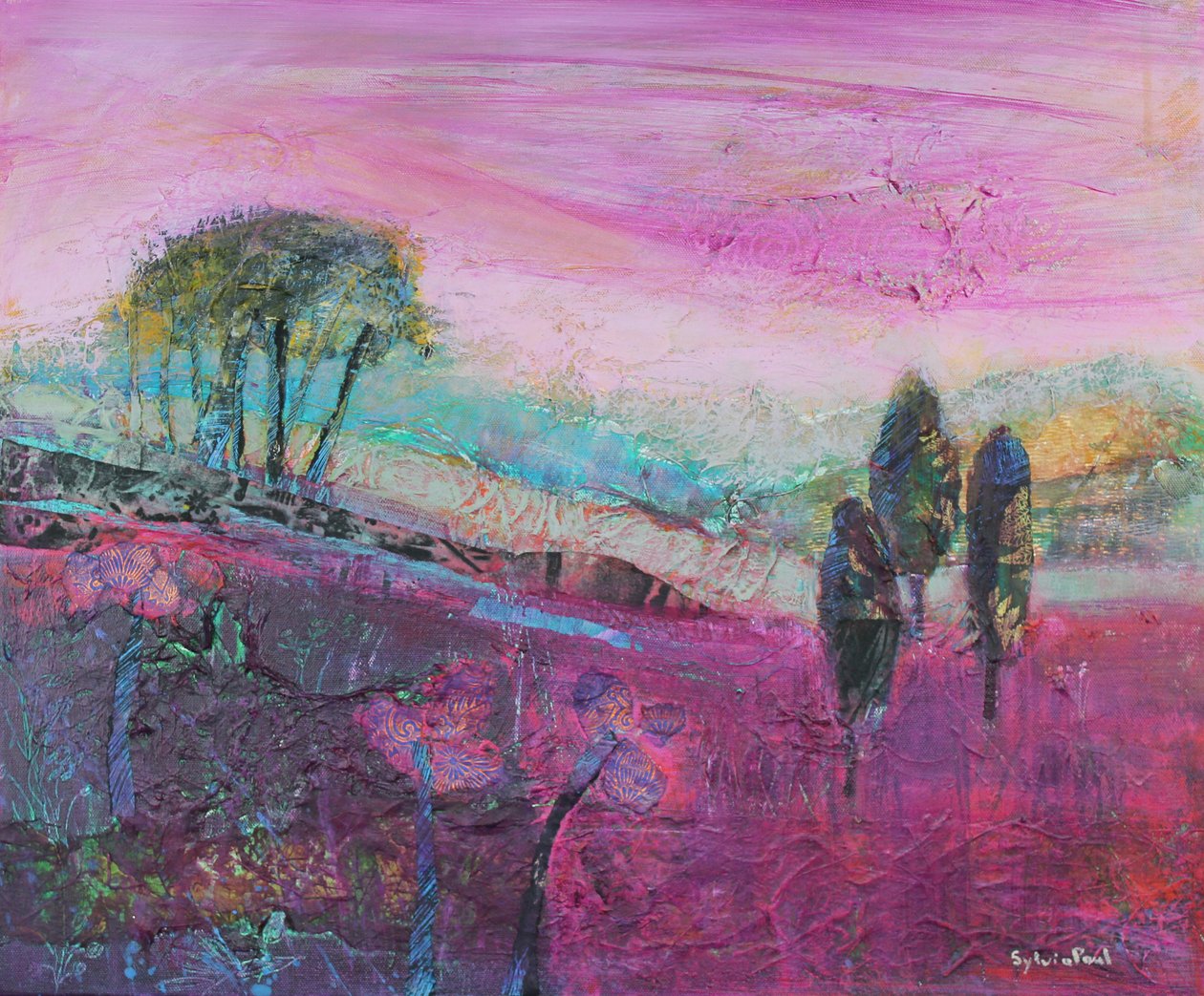 Amethyst Hue by Sylvia Paul