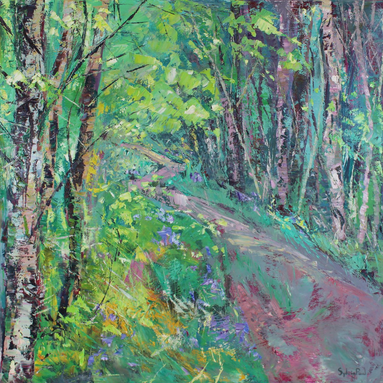 Spring Pathway by Sylvia Paul