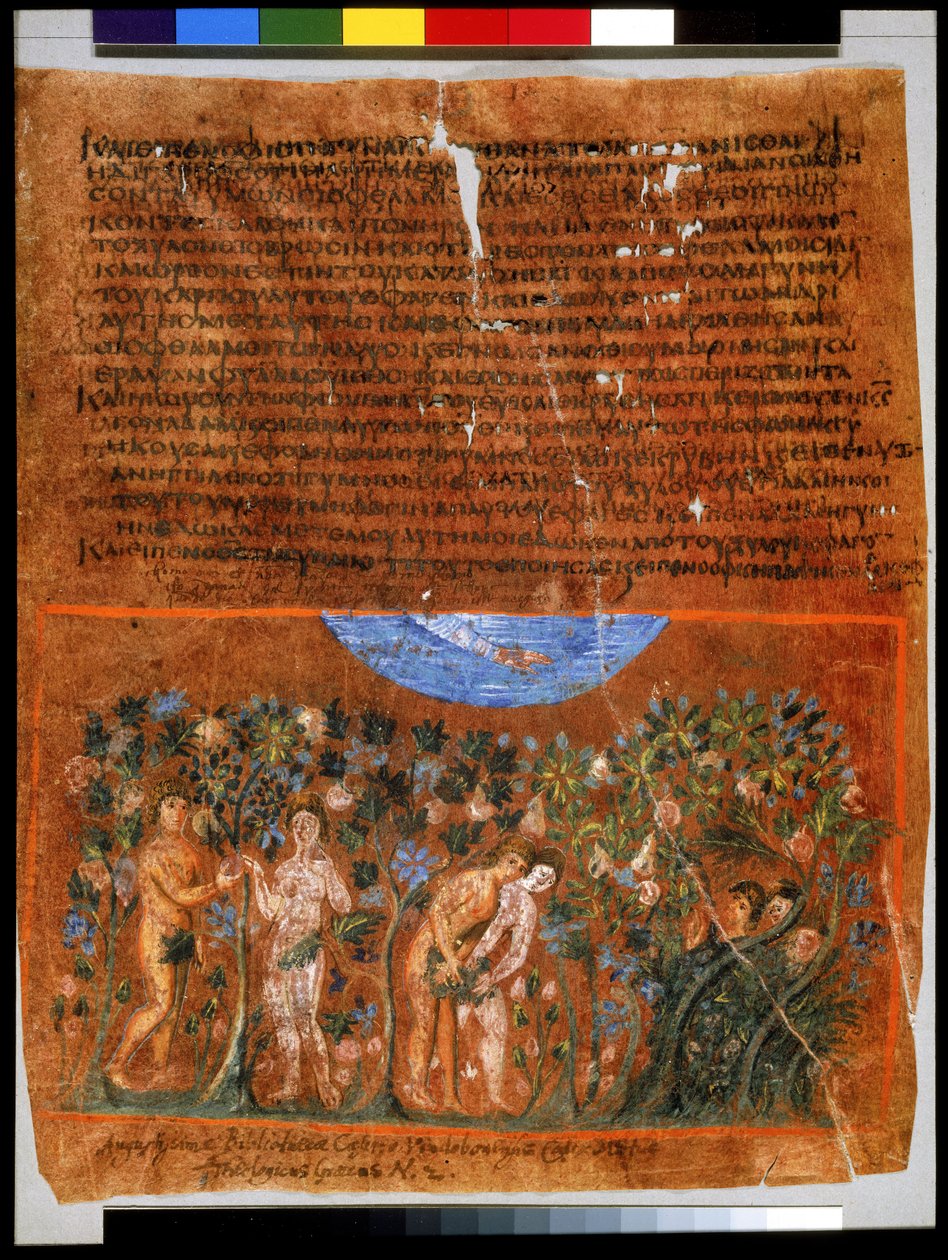 The Fall of Man: Adam Presenting the Apple to Eve