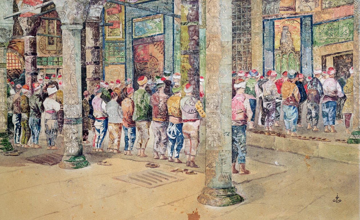 The Hour of Prayer by Syrian School