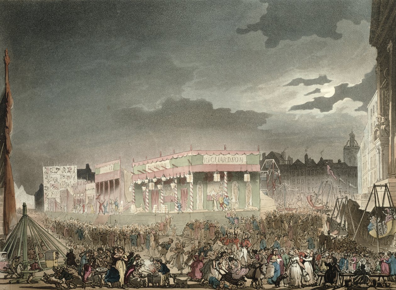 Bartholomew Fair, from Ackermann