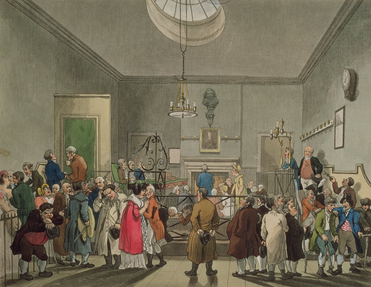 Bow Street Office, from Ackermann