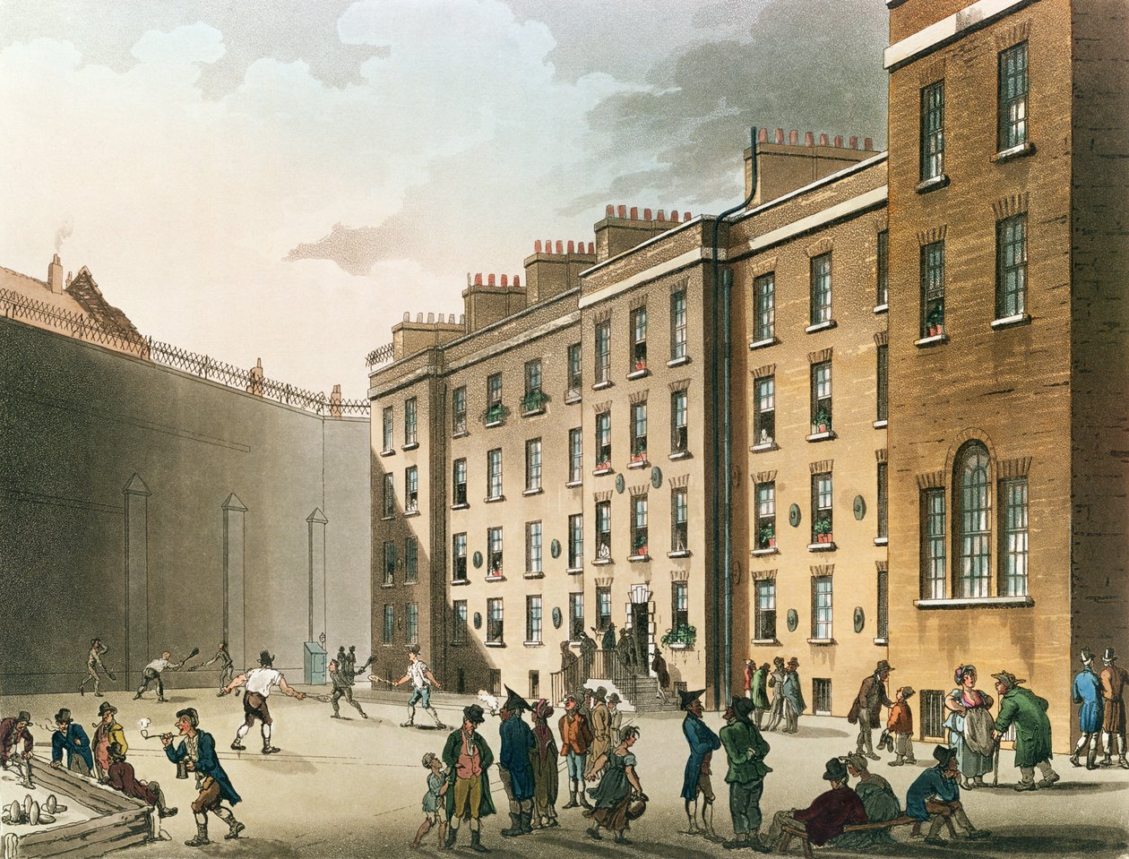 The Fleet Prison from Ackermann