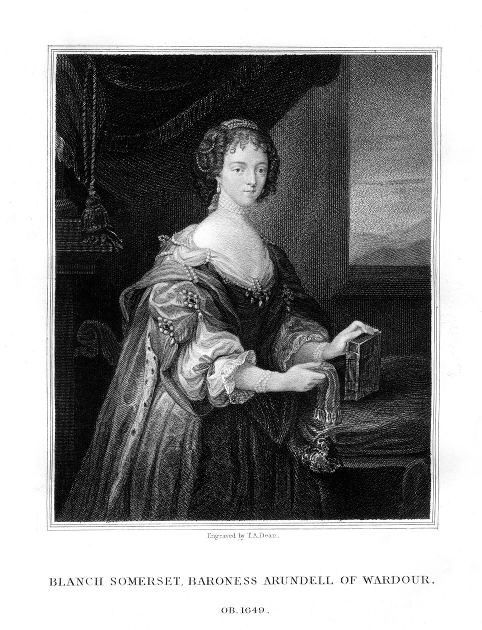 Blanche Somerset, Lady Arundell of Wardour by T. A. Dean