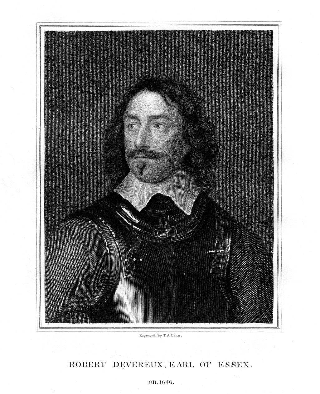 Robert Devereux, 3rd Earl of Essex by T. A. Dean