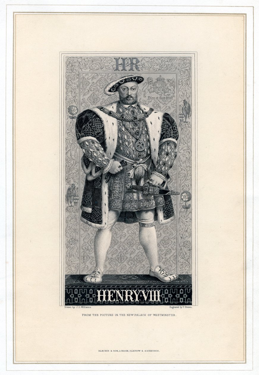Henry VIII of England by T. Brown