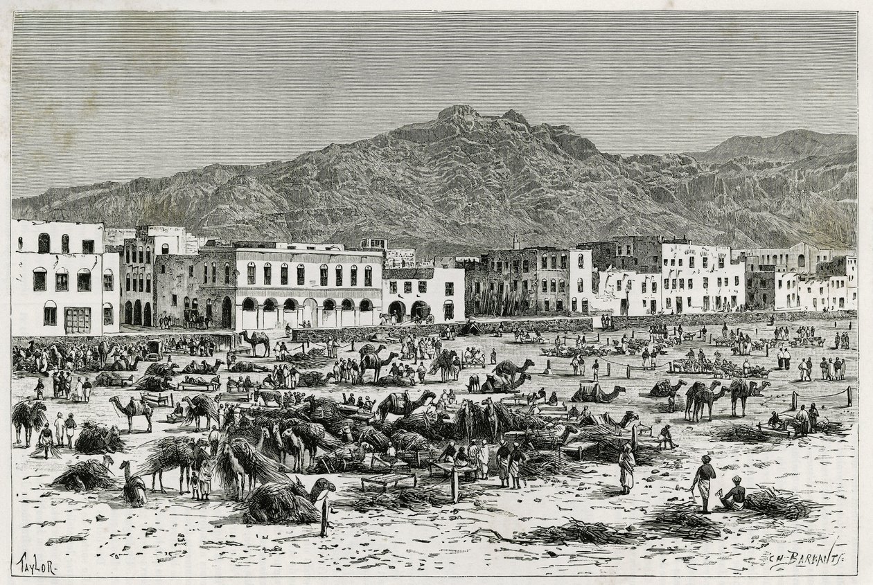 The March of Aden (Yemen). Taylor