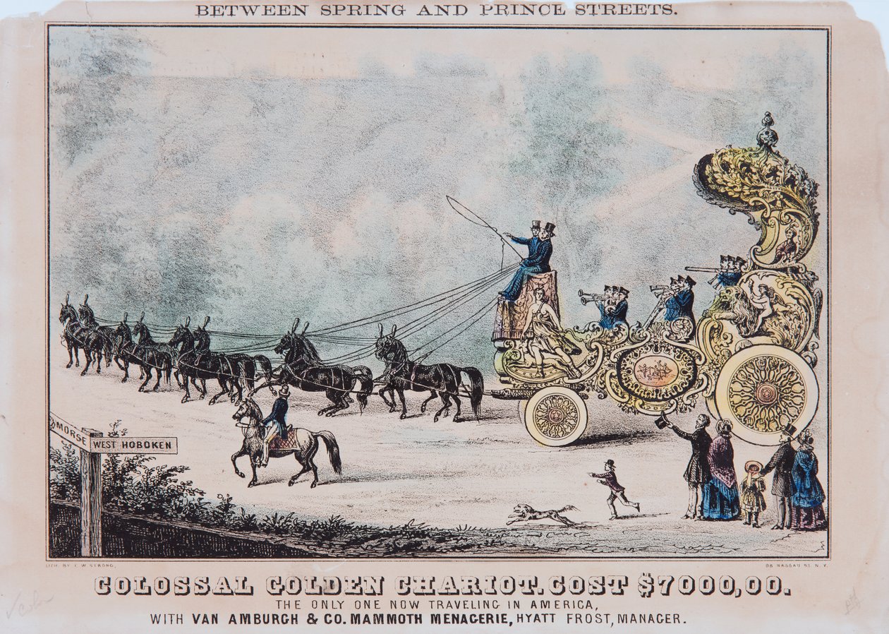 Colossal Golden Chariot, Cost $7,000 by T. W. Strong