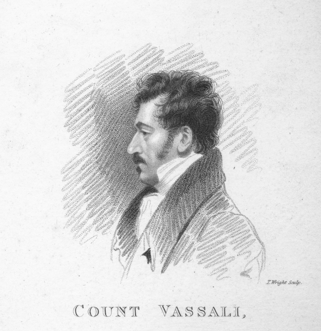 Count Vassali, Sketched by A. Wivell in the House of Lords, 1820 by T. Wright