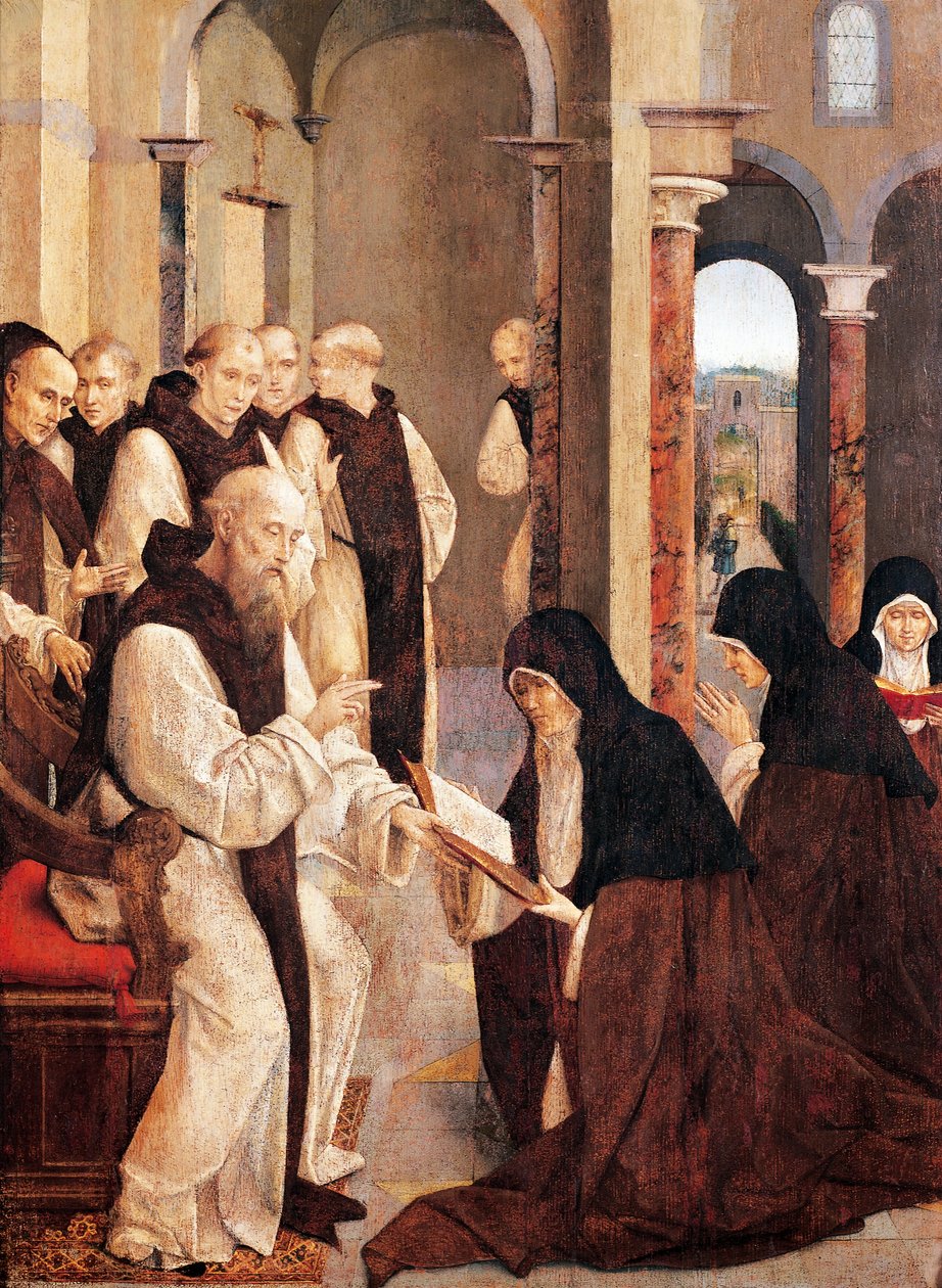 St Jerome, St Paula and St Eustochia by Taborda Vlame Frey Carlos