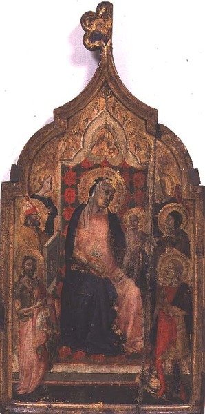 Madonna and Child with Saints by Taddeo Gaddi