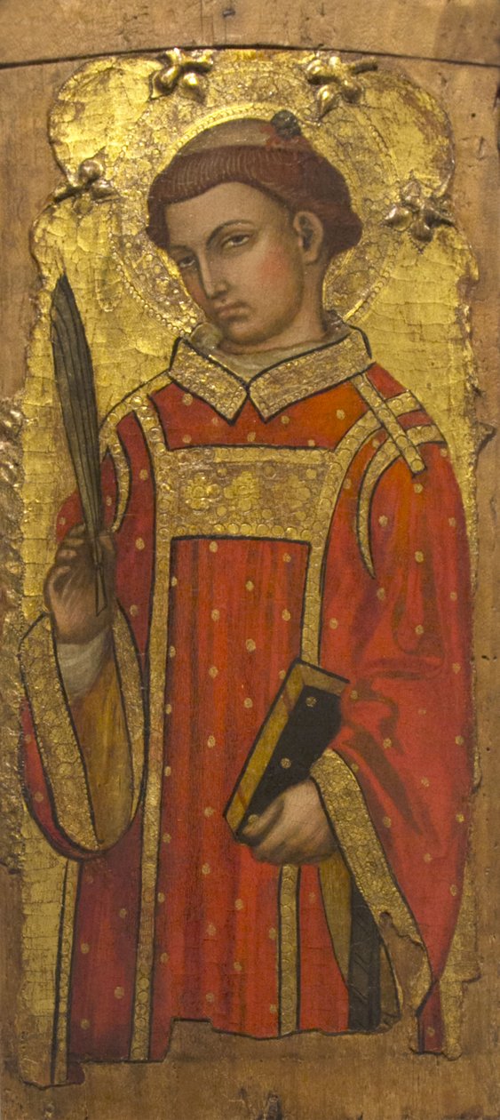 Saint Stephen by Taddeo di Bartolo