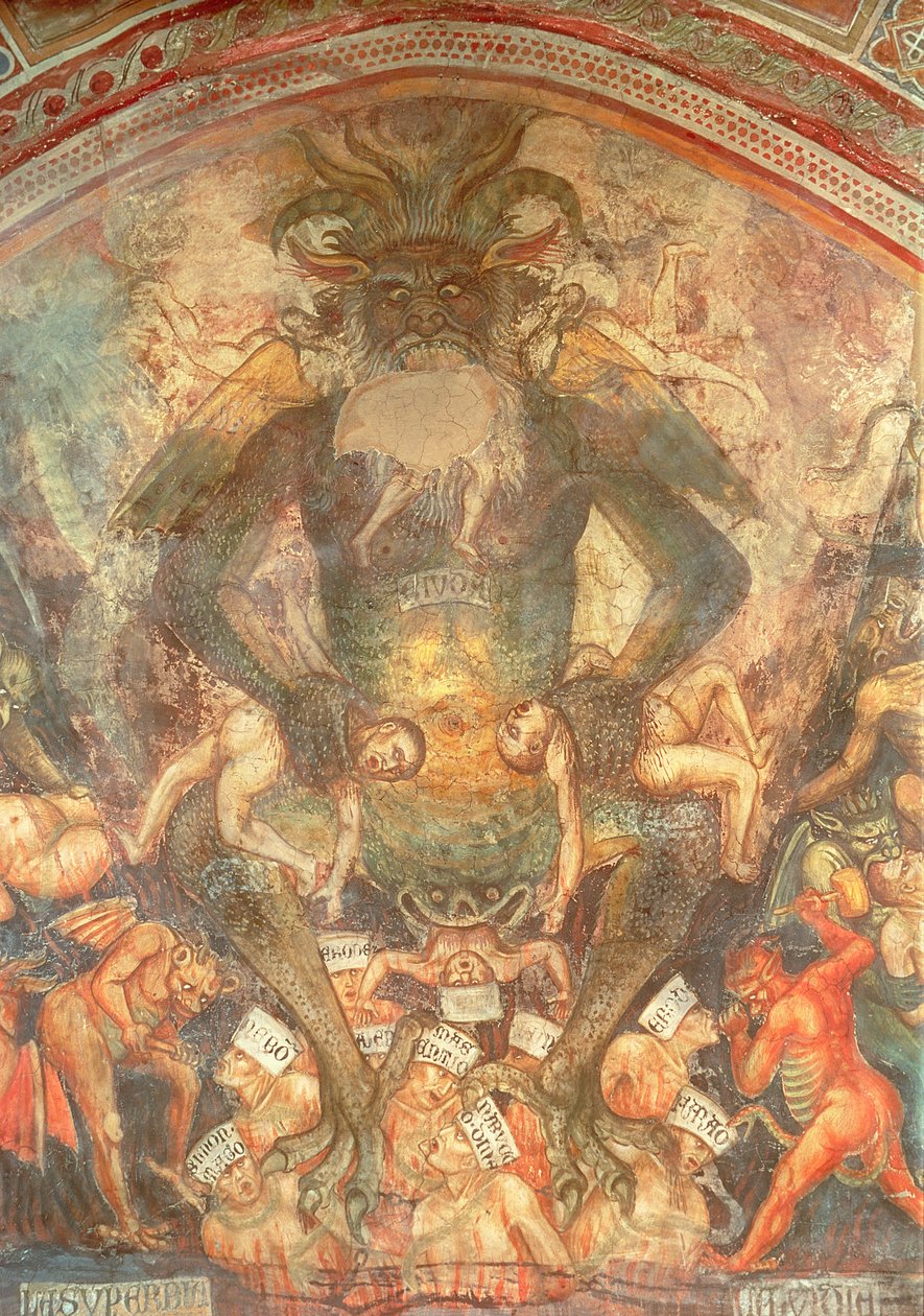 The Last Judgement (detail) by Taddeo di Bartolo