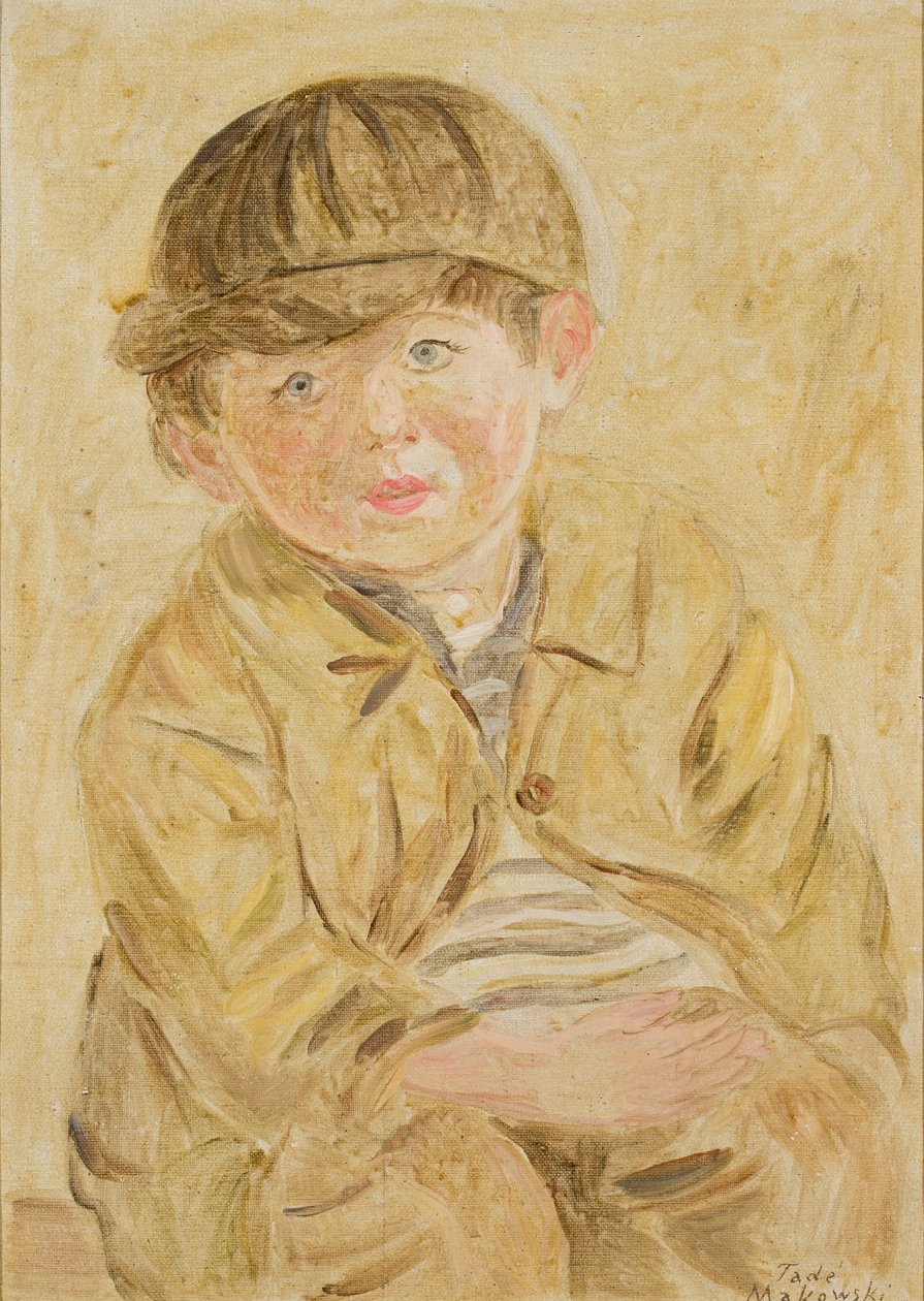 Boy in a Cap by Tadeusz Makowski