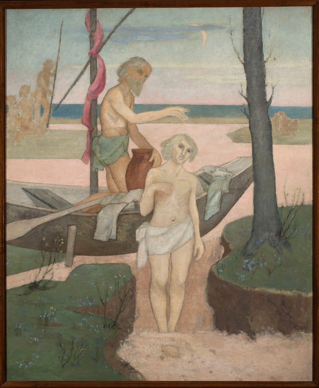 Baptism in the Jordan by Tadeusz Makowski