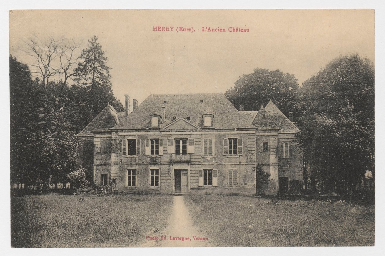 Postcard to Maria Mickiewiczówna by Tadeusz Makowski