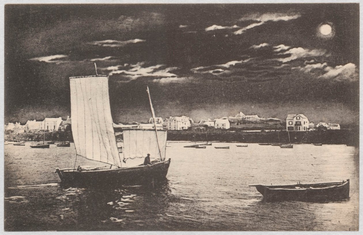 Postcard to Maria Mickiewicz by Tadeusz Makowski