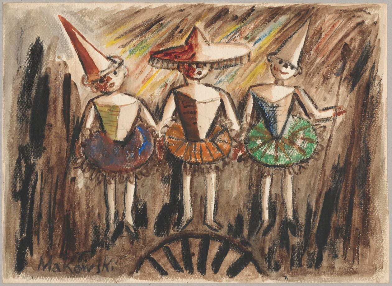 Little Dancers by Tadeusz Makowski