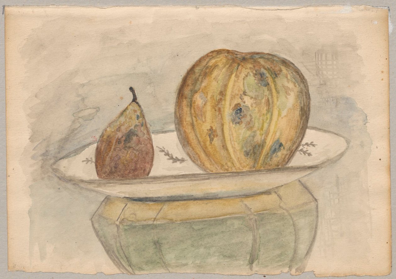 Still Life with Melon by Tadeusz Makowski