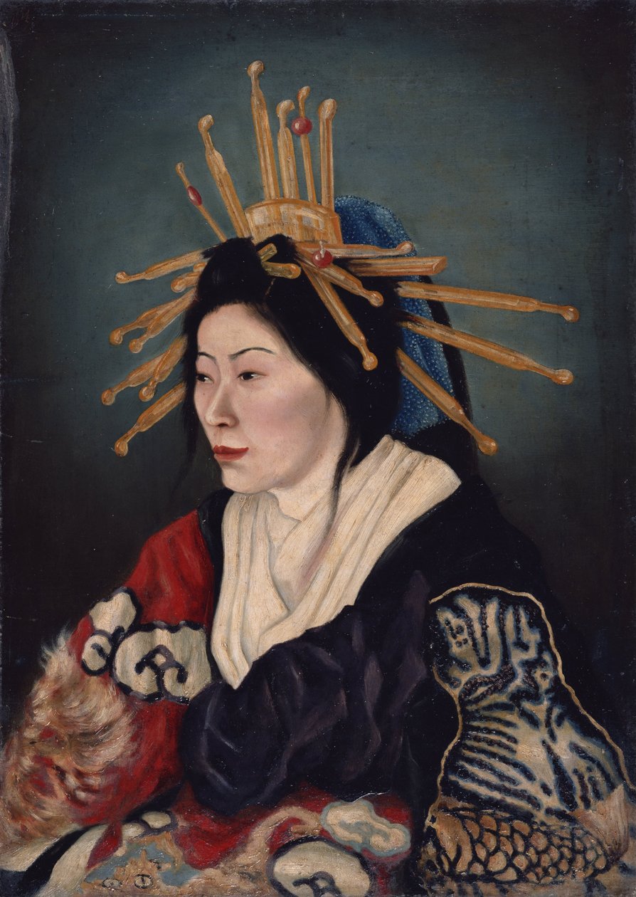 Beauty (Courtesan) by Takahashi Yuichi