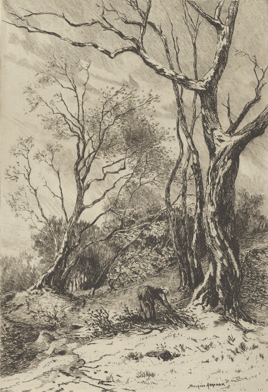 In Winter by Tancrède Abraham