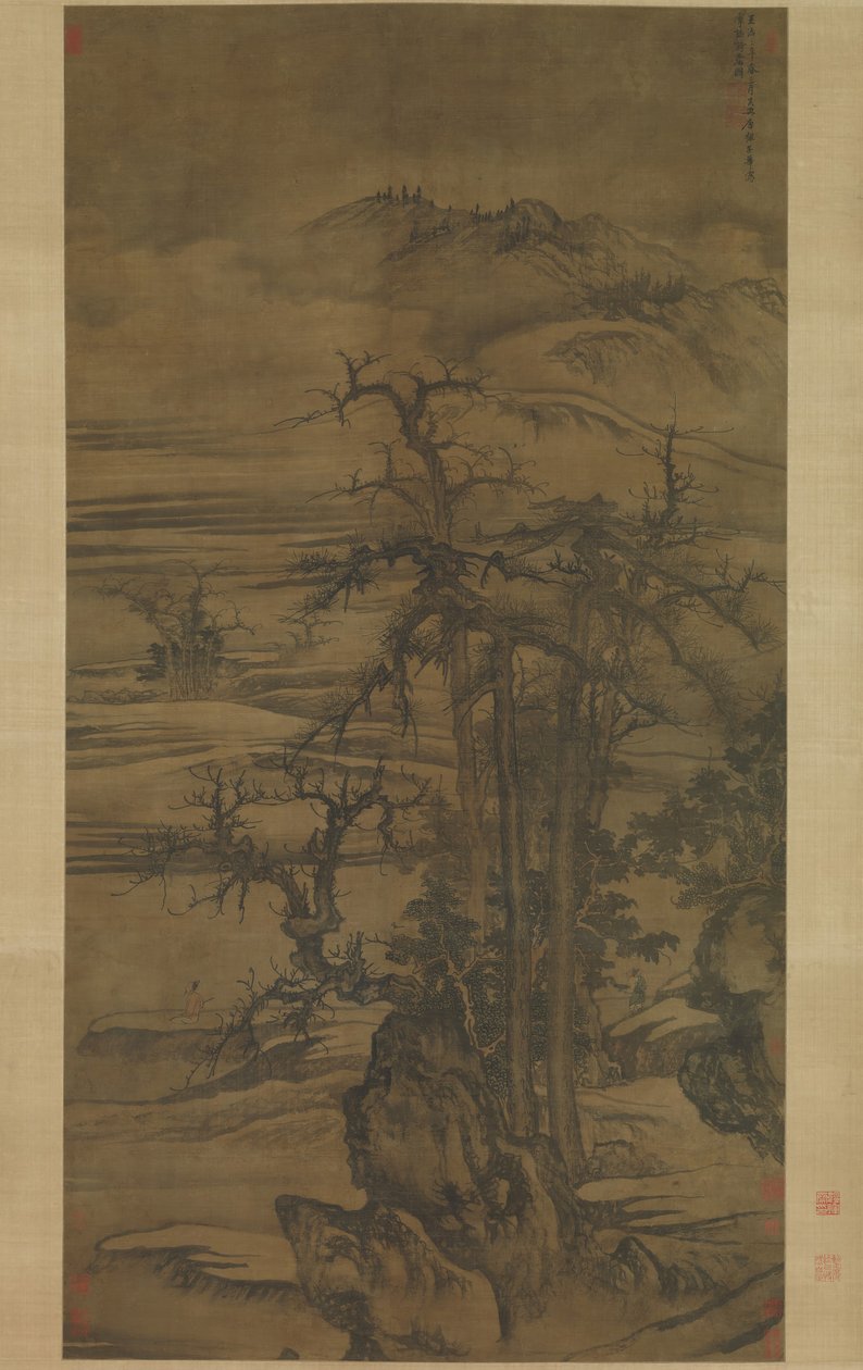 Landscape after a poem by Wang Wei by Tang Di