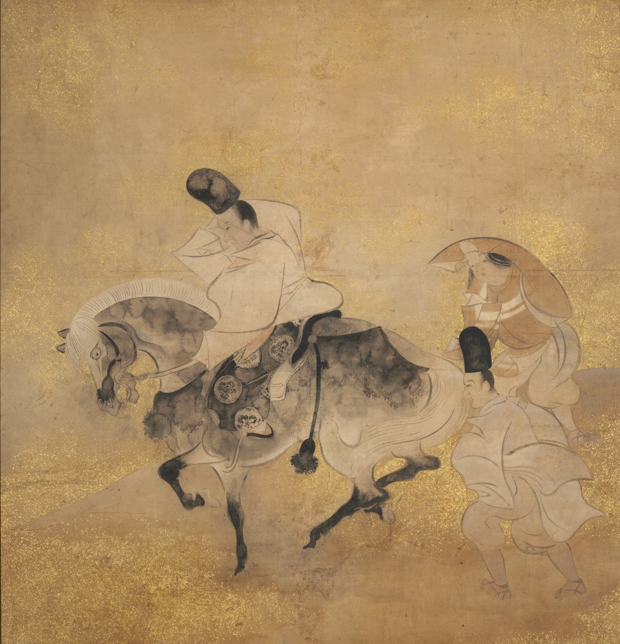 Crossing at Sano, c. 1600-1640 by Tawaraya Sotatsu