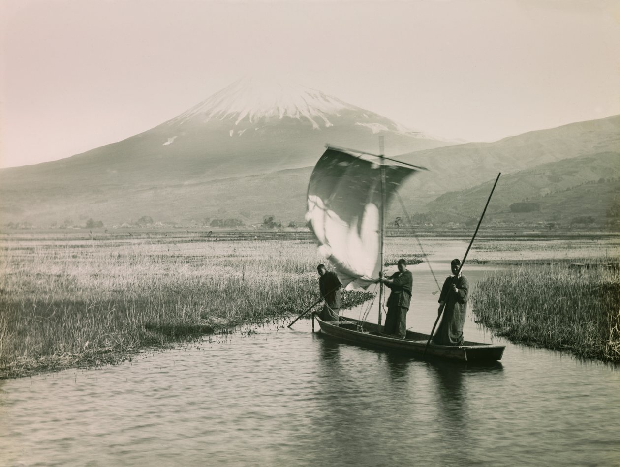 Mount Fuji Seen from Tokaido, circa 1900 - 1915 by Teijiro Takagi