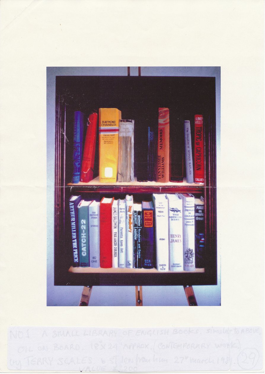 Small American Library, 1985 by Terry Scales