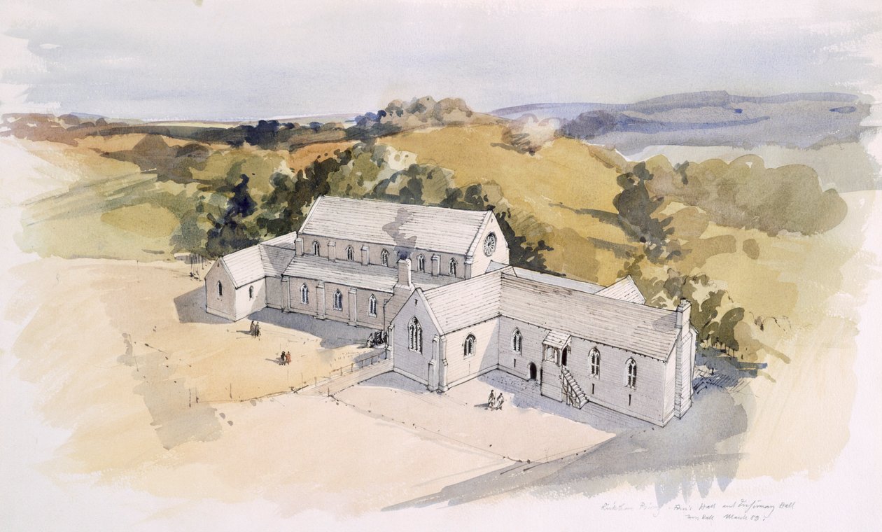 Kirkham Priory, North Yorkshire by Terry Ball