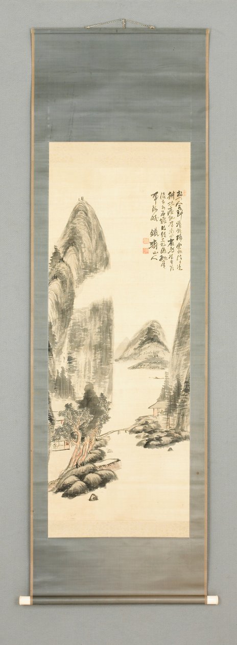Landscape by Tessai Tomioka