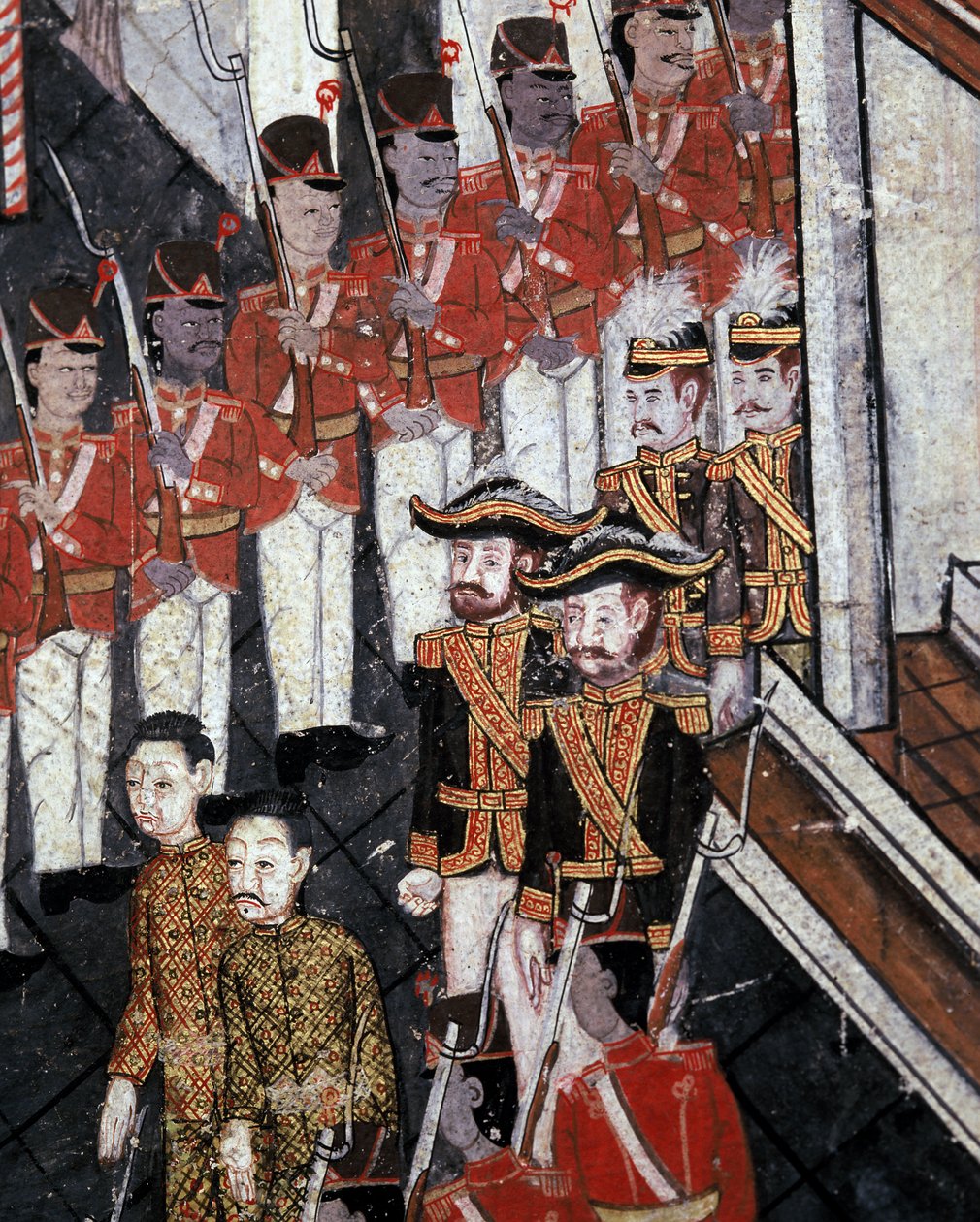 Foreign Ambassadors Arriving in Bangkok by Thai School