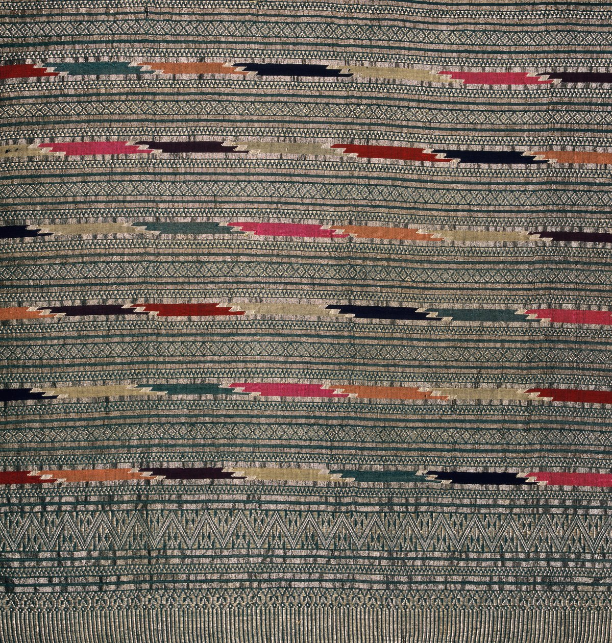 Tai Lu fabric, Nan, Thailand by Thai School