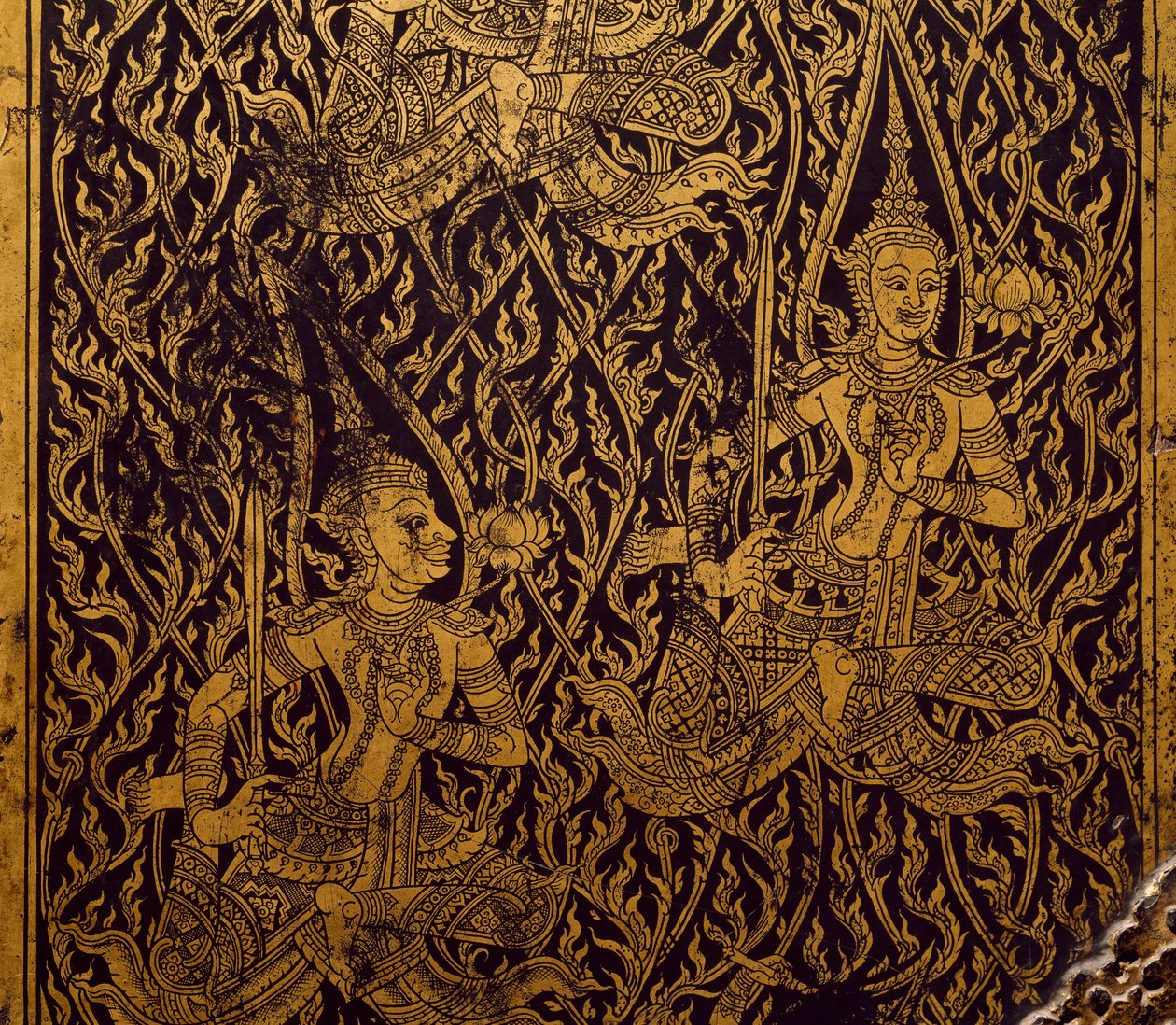 Wardrobe for Sutra, Detail by Thai School