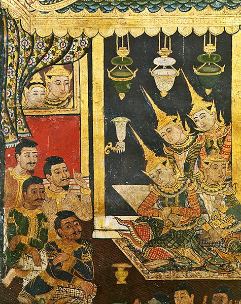 Wiharn Laikarn, episode from Jataka Sang Thong by Thai School