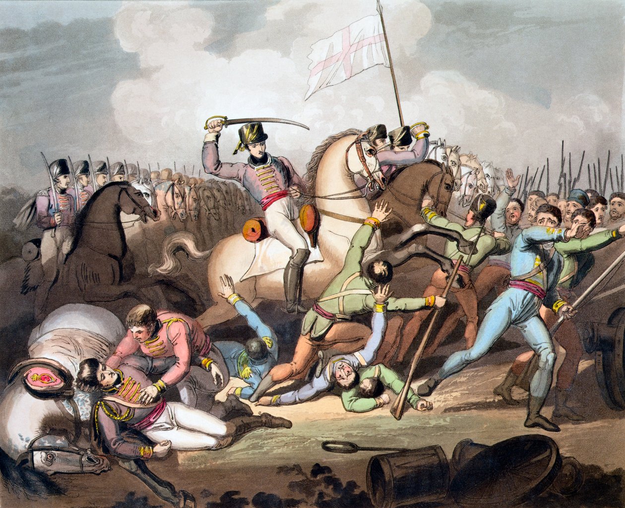 Battle of Salamanca, Spain, 21st July 1812, 1819 by Thales Fielding