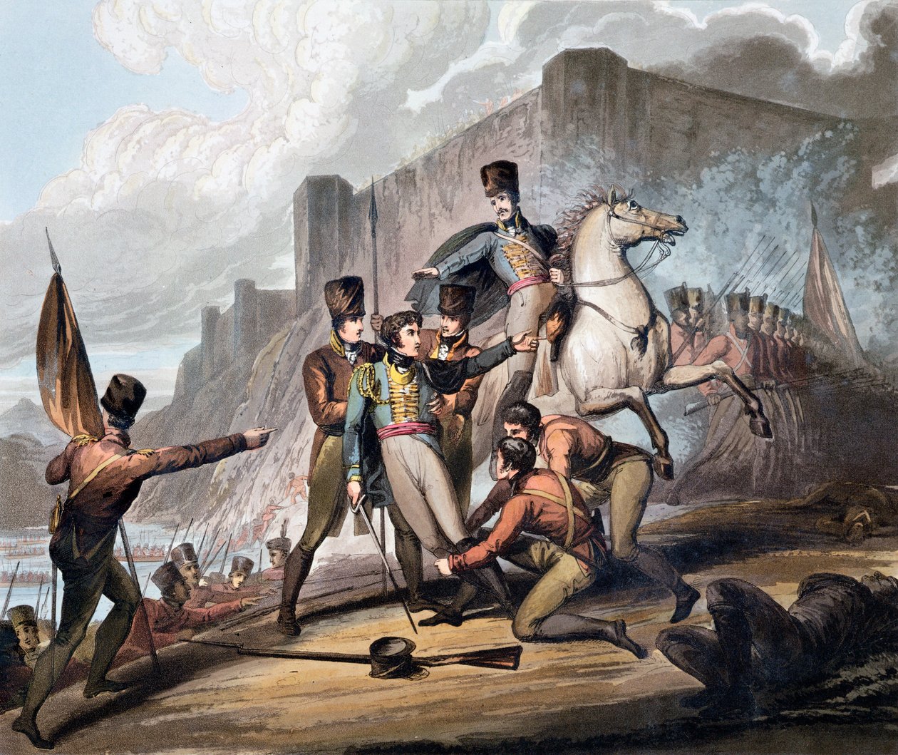 Second Battle of Porto, Portugal, 12th May 1809 by Thales Fielding