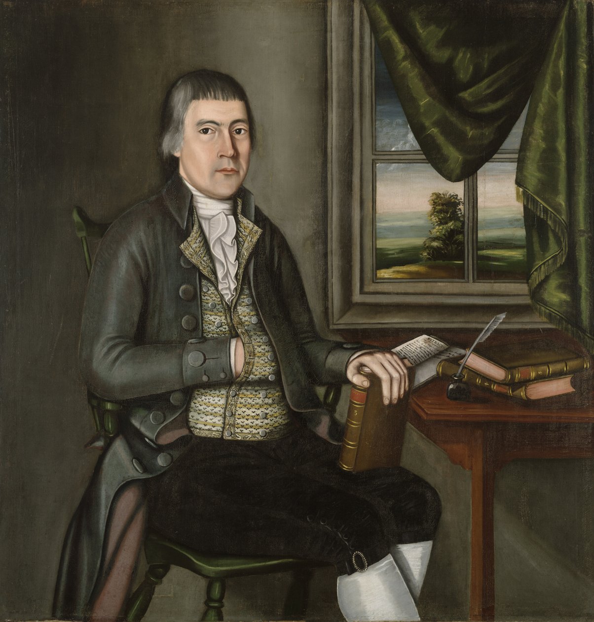 Dr. Hezekiah Beardsley, c.1788-90 by The Beardsley Limner