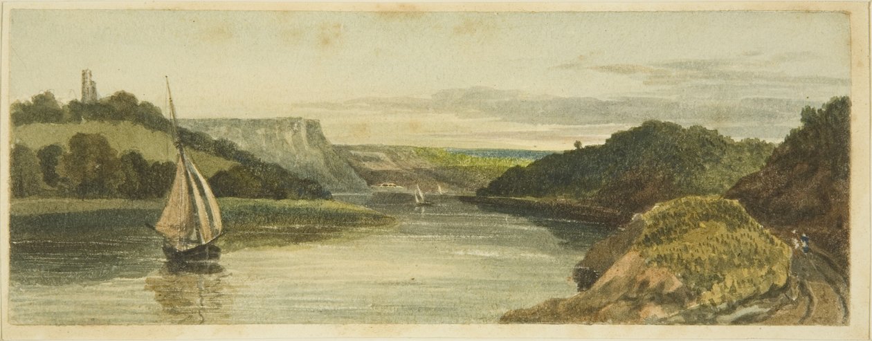 The Avon below Sea Walls, c.1820 by The Rev. John Eagles