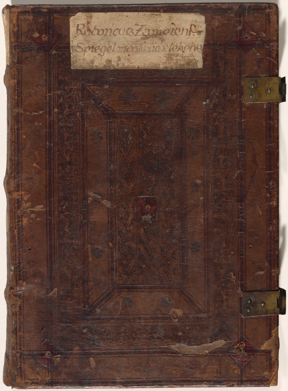 Mirror of Human Life by The Zamorensis Master, Master of Boccaccio, Rodericus Zamorensis
