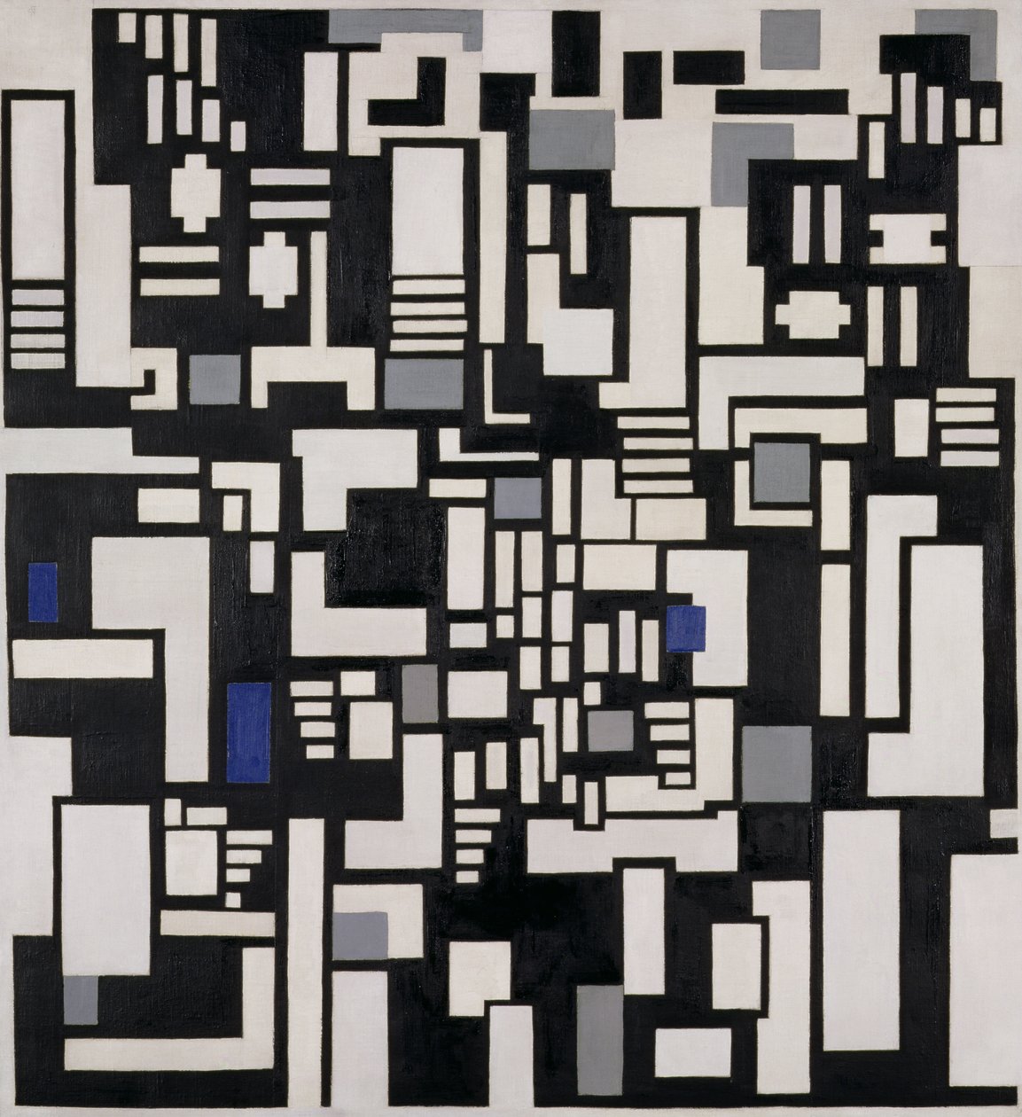 Composition IX, opus 18 by Theo van Doesburg