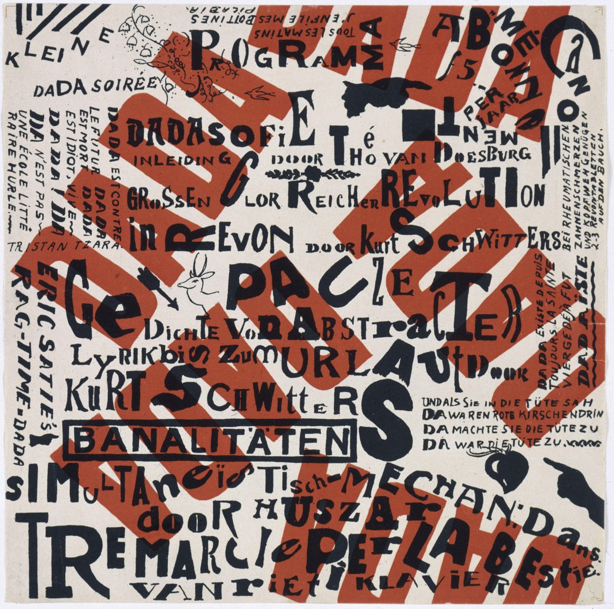 Kleine Dada Soirée by Theo van Doesburg