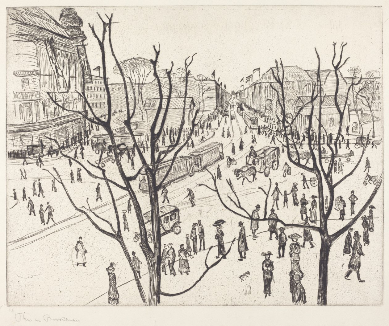 City Square by Theo von Brockhusen