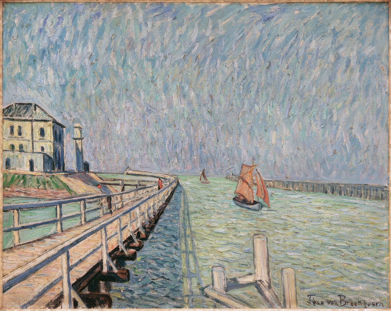 Landing Stage by Theo von Brockhusen
