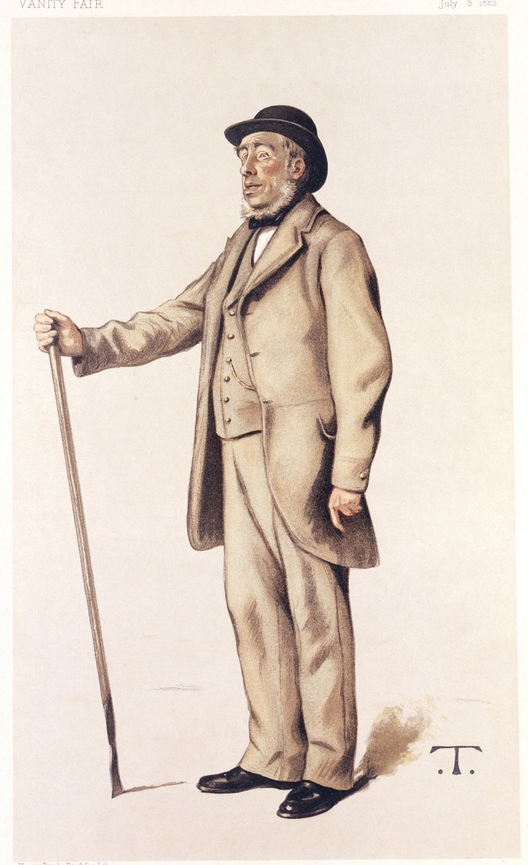 Sir John Lawes, English scientific agriculturalist by Theobald Chartan