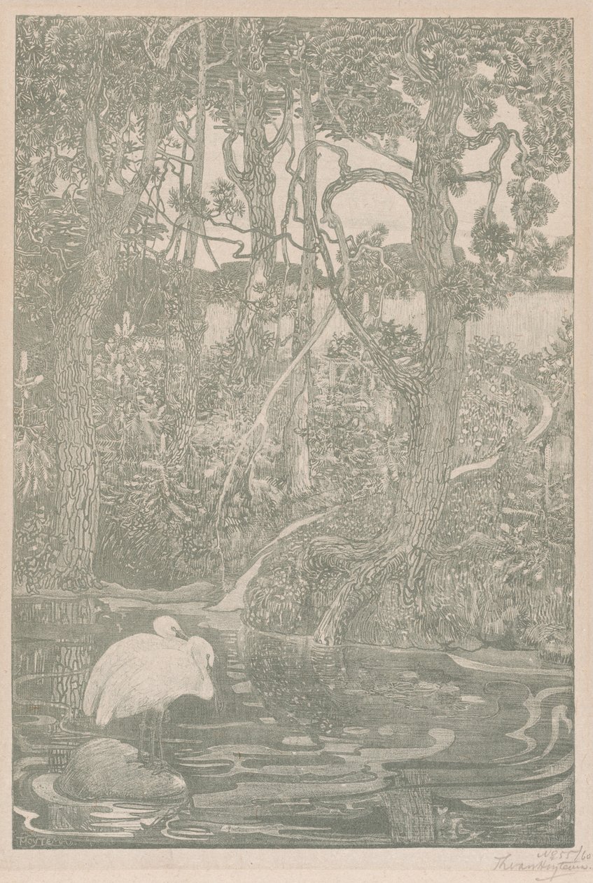 Woodland Idyll by Theodoor van Hoijtema