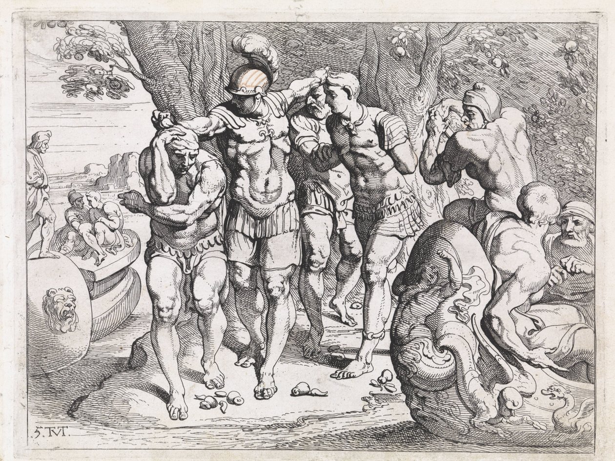 Odysseus in the Land of the Lotus-Eaters by Theodoor van Thulden