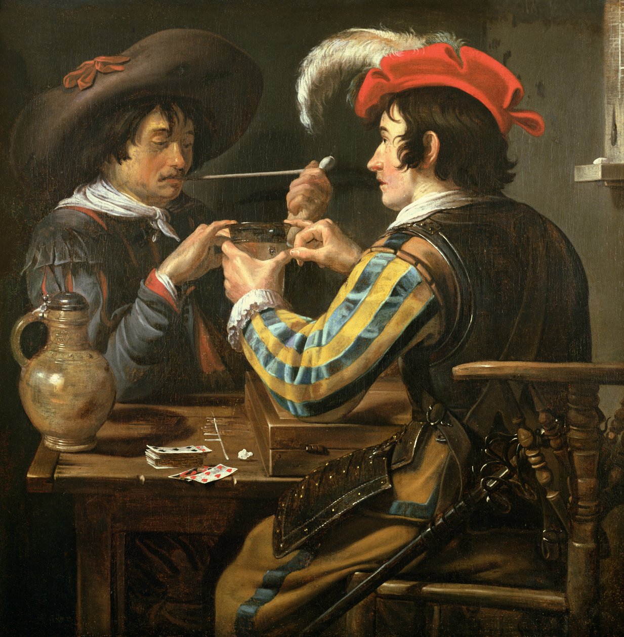 The Card Players by Theodor Rombouts