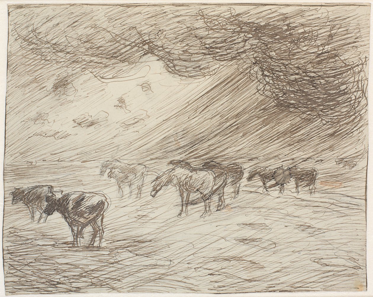 A Shower by Theodor Philipsen