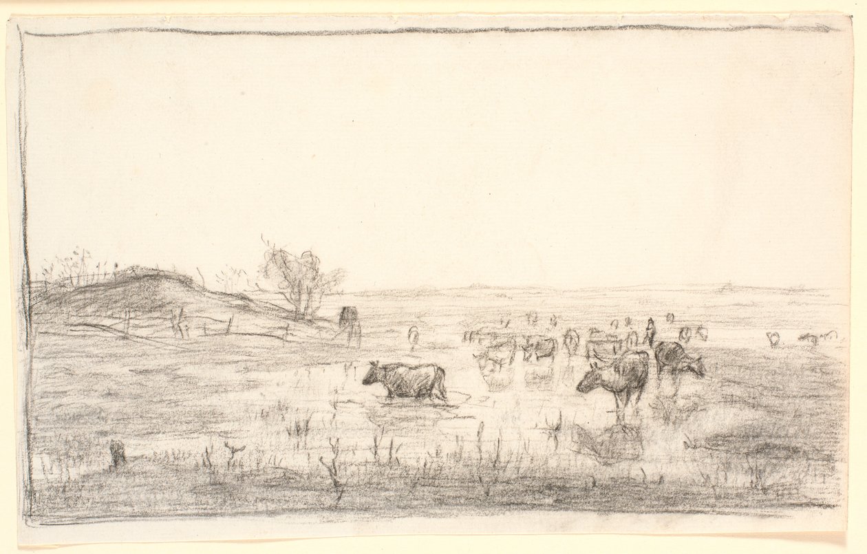 Cows in the Meadows near Mejlgaard by Theodor Philipsen